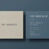 Ultra Thick Square Business Cards