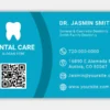 Dentist Business Card Standard Front