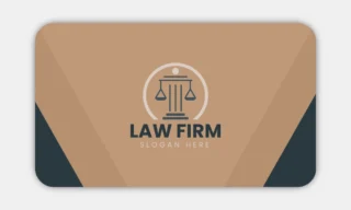 Lawyer Business Cards Rounded Back