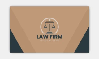 Lawyer Business Cards Standard Back