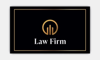 Lawyer Business Cards Standard Back