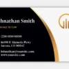Lawyer Business Cards Standard Front