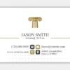 Lawyer Business Cards Standard Front