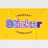 Sticker Business Cards