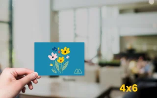 4x6 Standard Postcards size