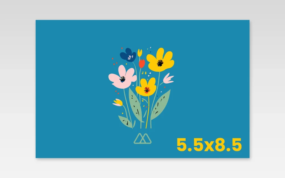 5-5×8-5 Half-Page Postcards
