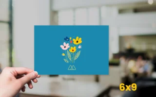 6x9 Jumbo Postcards size