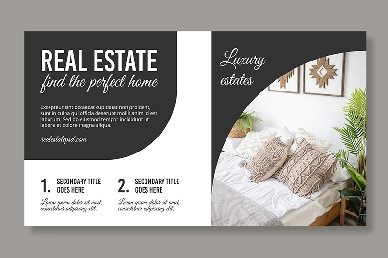 Real Estate Postcard CTA Examples